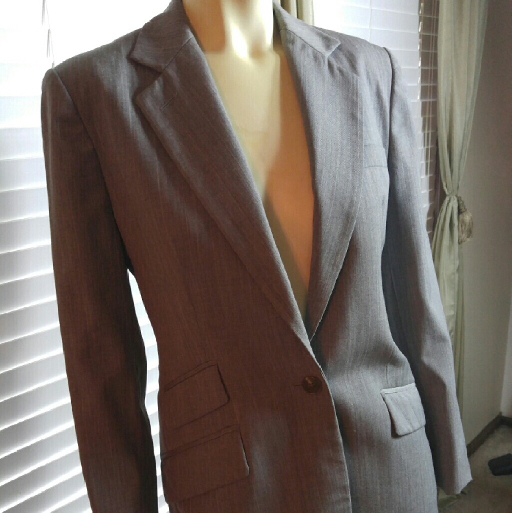 Lauren Ralph Lauren Women's Gray Blazer